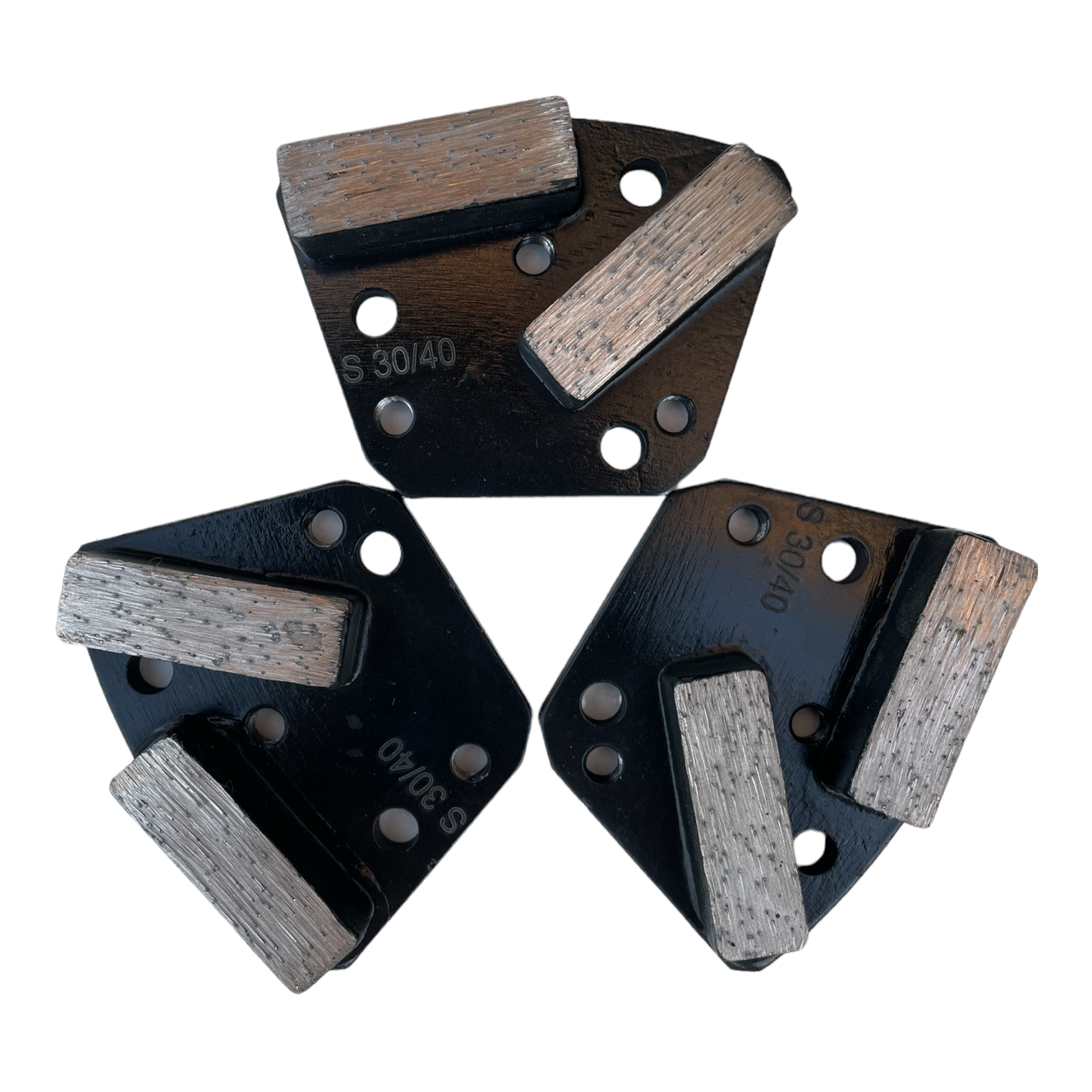 3 Pack Diamatic Sase CPS Grinding Discs for Concrete Grinders Soft Bond 30 Grit - Picture 2 of 16