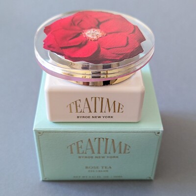 Byroe TeaTime Rose Tea Eye Cream - Full Size .67oz/20ml - Sealed Exp07/25