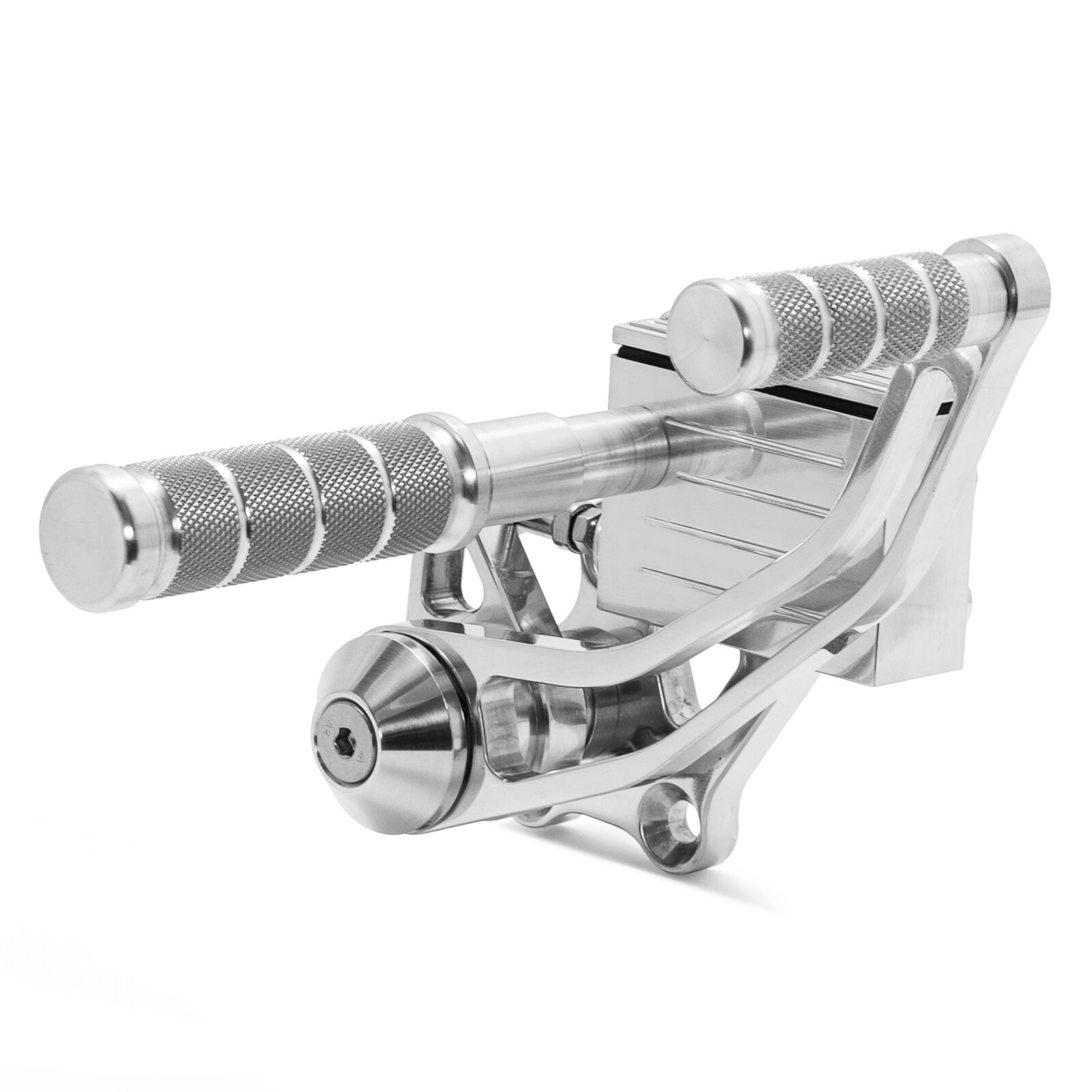 Polished 3" Forward Controls for Harley Softail 2000-2017 Fatboy Deluxe Heritage