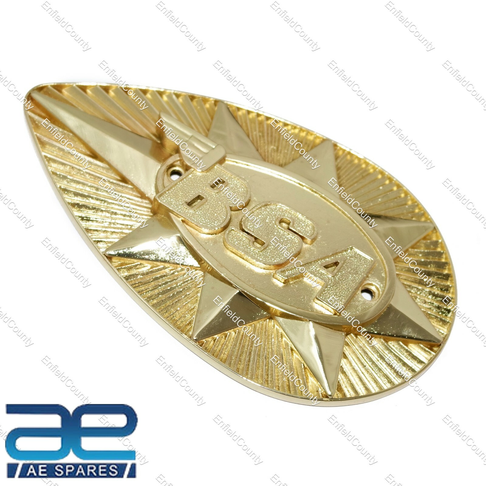 For BSA Petrol Tank Badges B25 B44 A50 A65 1968-70 82-9695 82-9696 