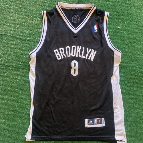 BROOKLYN WILLIAMS ユニフォーム XL Brooklyn Nets Deron Williams #8 Jersey Mens XL Adidas Sewn
