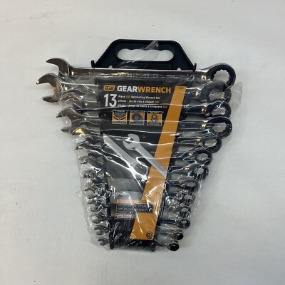 GEARWRENCH 9312 13 pc. SAE Combination Ratcheting Set NEW