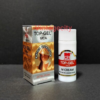 2X TOP GEL (EXP 03/2027) MCA Pearl Cream Extract Natural Collagen Facial Blemish