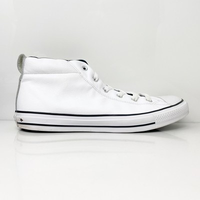 

Converse Mens CT All Star Street Mid 143726C Белая повседневная обувь Кроссовки Размер 11.5, Белый, Chuck Taylor All Star Street Mid