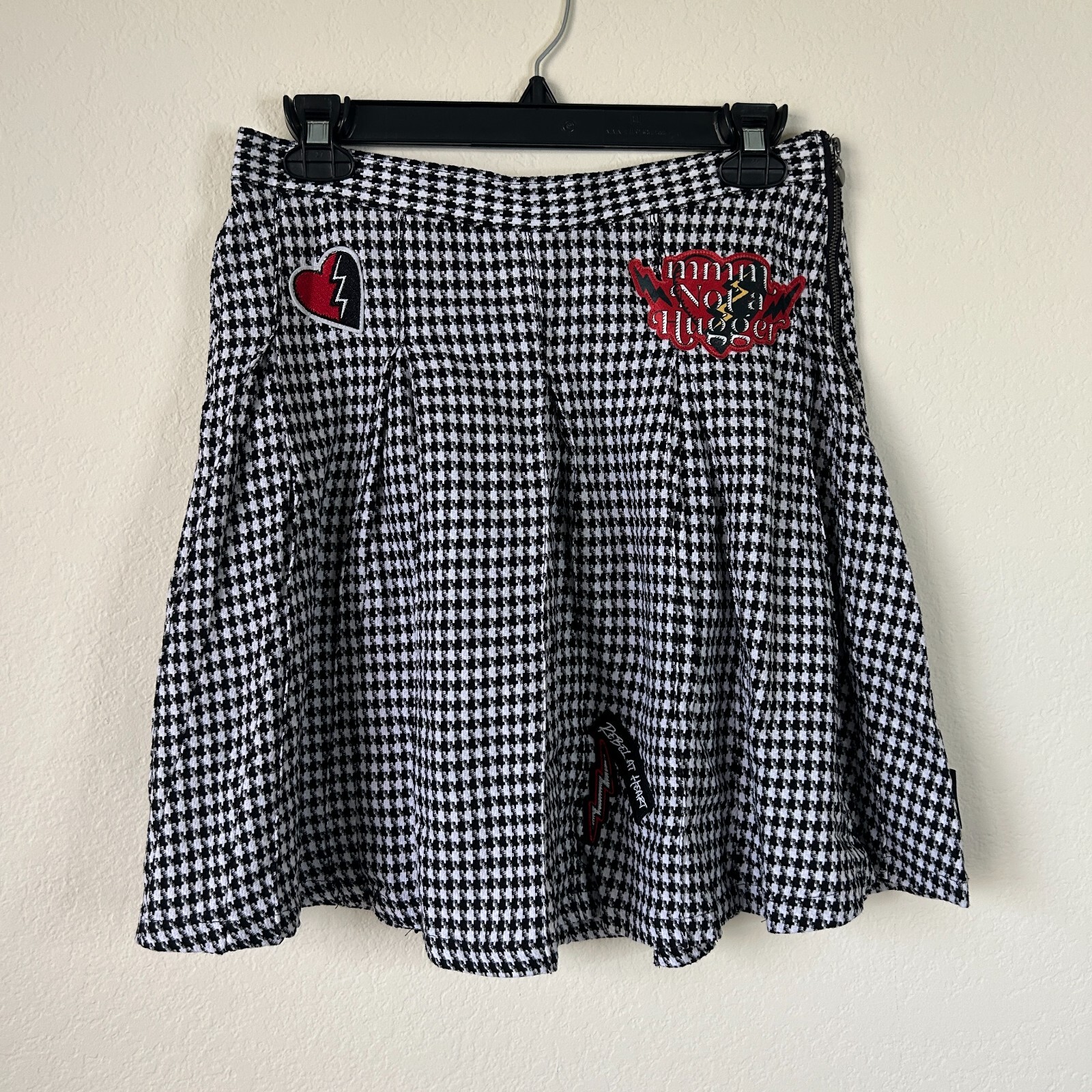 小物 DESCENDANT descendant PLAID STALL Disney Descendants Skirt Girls XL Houndstooth Rise of Red