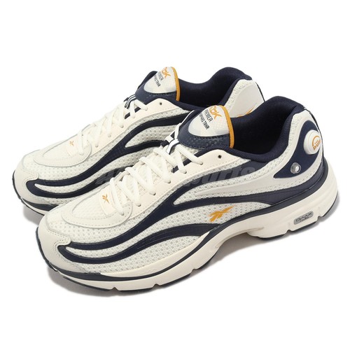 

Reebok Premier Pump Paris Chalk Navy Мужские повседневные кроссовки для образа жизни GY5303, Цвет слоновой кости, Premier Pump Paris
