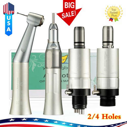 NSK Style Dental Slow Low Speed Handpiece Contra Angle Straight Air Motor FX YX
