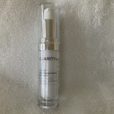 Clarity Rx Get Fit Multi-Peptide Healthy Skin Serum .5 oz Tighten Tone New Seal