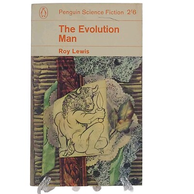 The Evolution Man By Roy Lewis Vintage First Penguin Print Science Fiction 1963