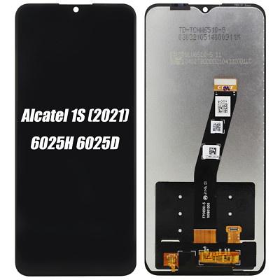 NEW Digitizer LCD Touch Screen Assembly For Alcatel 1S 2021 6025H 6025D USA Ship