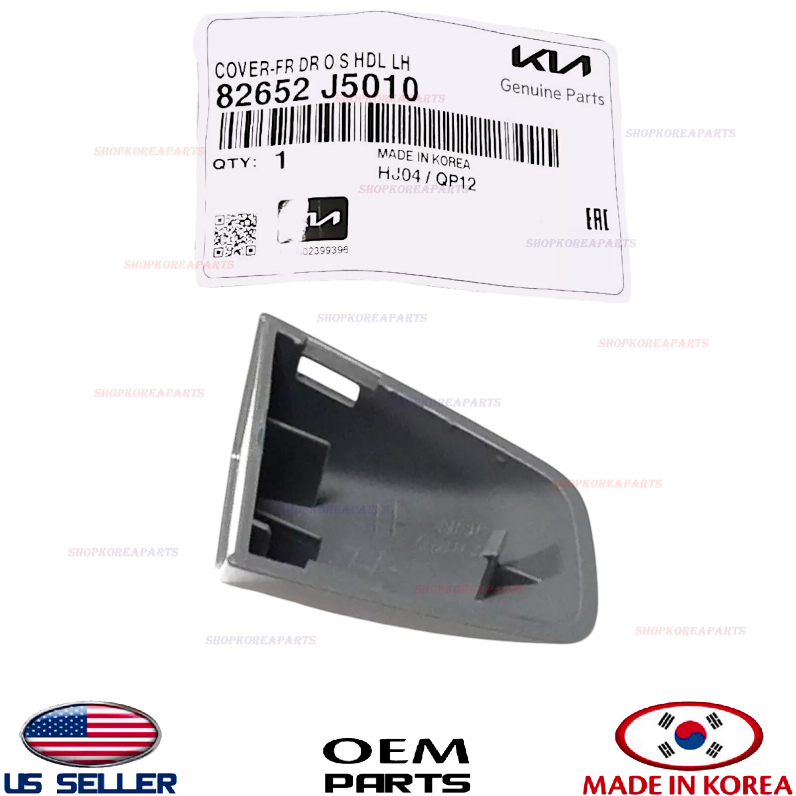 Genuine Door Outside Handle Cover Front Left Driver Side OEM 2018