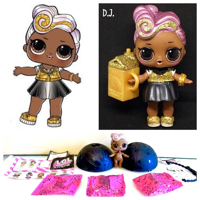 glam glitter lol list