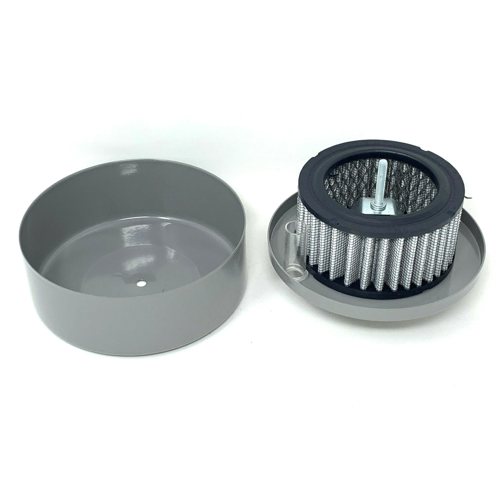 0190222 METAL AIR COMPRESSOR AIR INTAKE FILTER SILENCER 3/4" MPT eBay