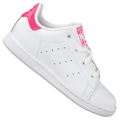 girls white adidas sneakers