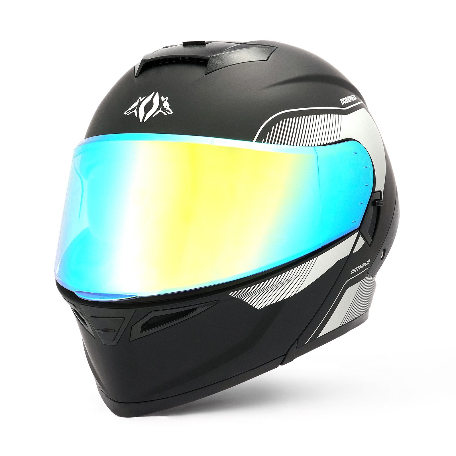 ★ ★ Nam Black Silver CKJ Reversible Helmet Shop 512591_RS.jpg?v=1