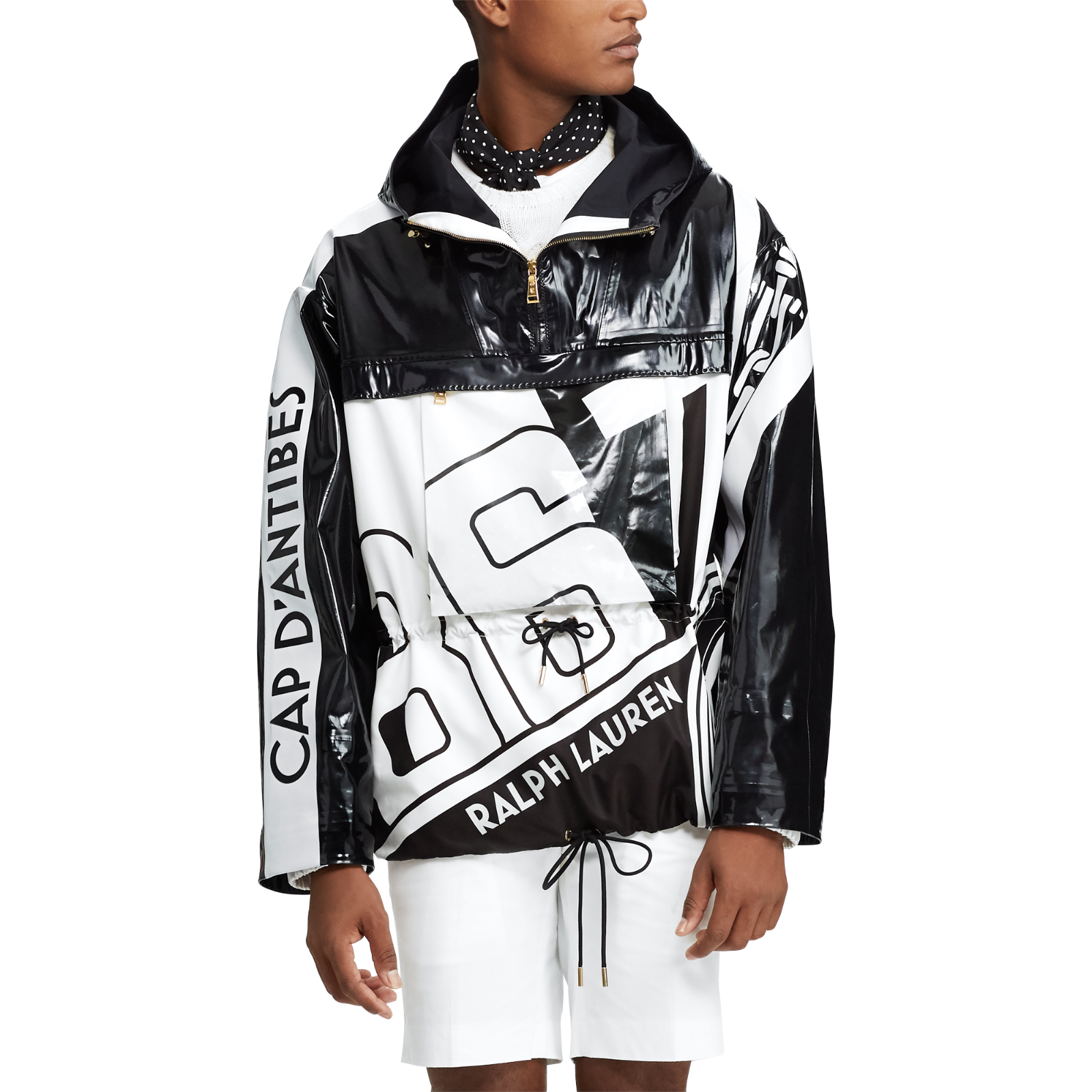 RLX ralphlauren アノラック Polo Ralph Lauren RLX Red Navy Blue Water-Repellent Hooded Anorak