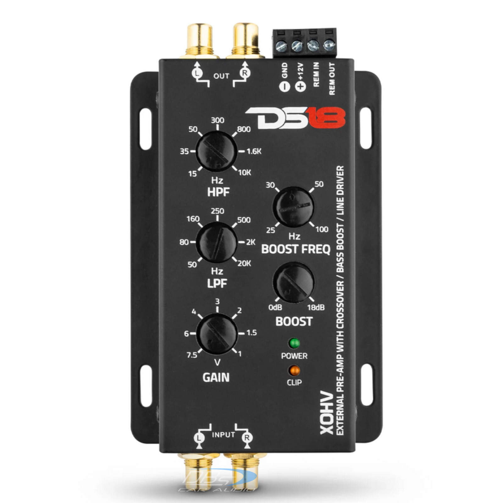 DS18 XOHV 2-Channel High Voltage Pre-amp Crossover Line