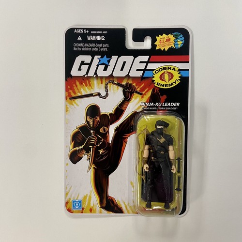 GI Joe Ninja-Ku Leader Storm Shadow Action Figure 25th
