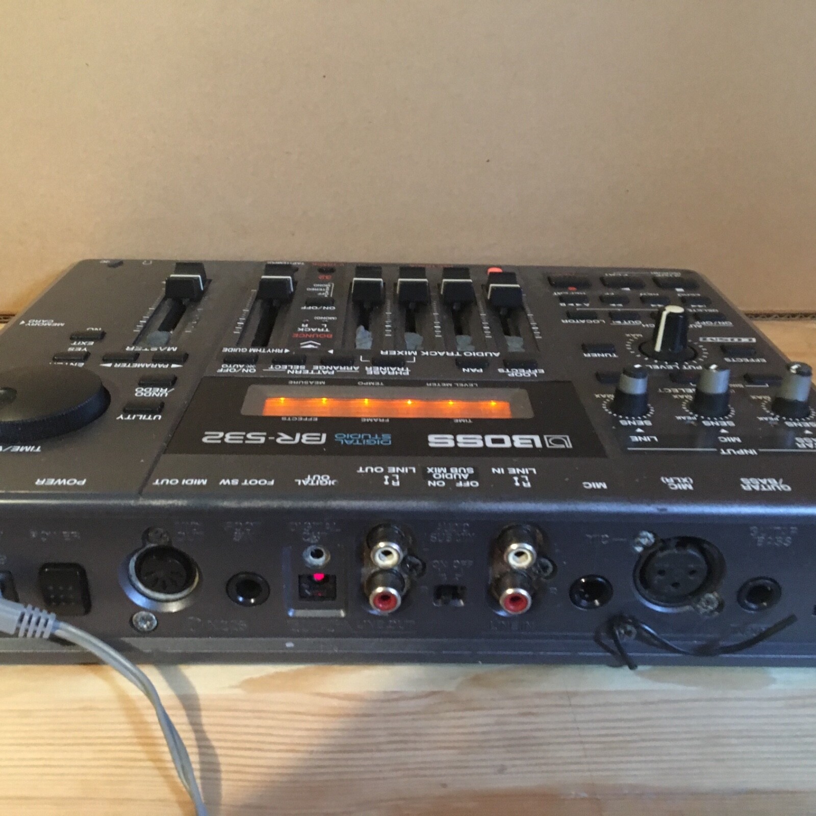 Boss BR-532 Digital Studio 4-Track Recorder w/ Power Supply - Great Condition
