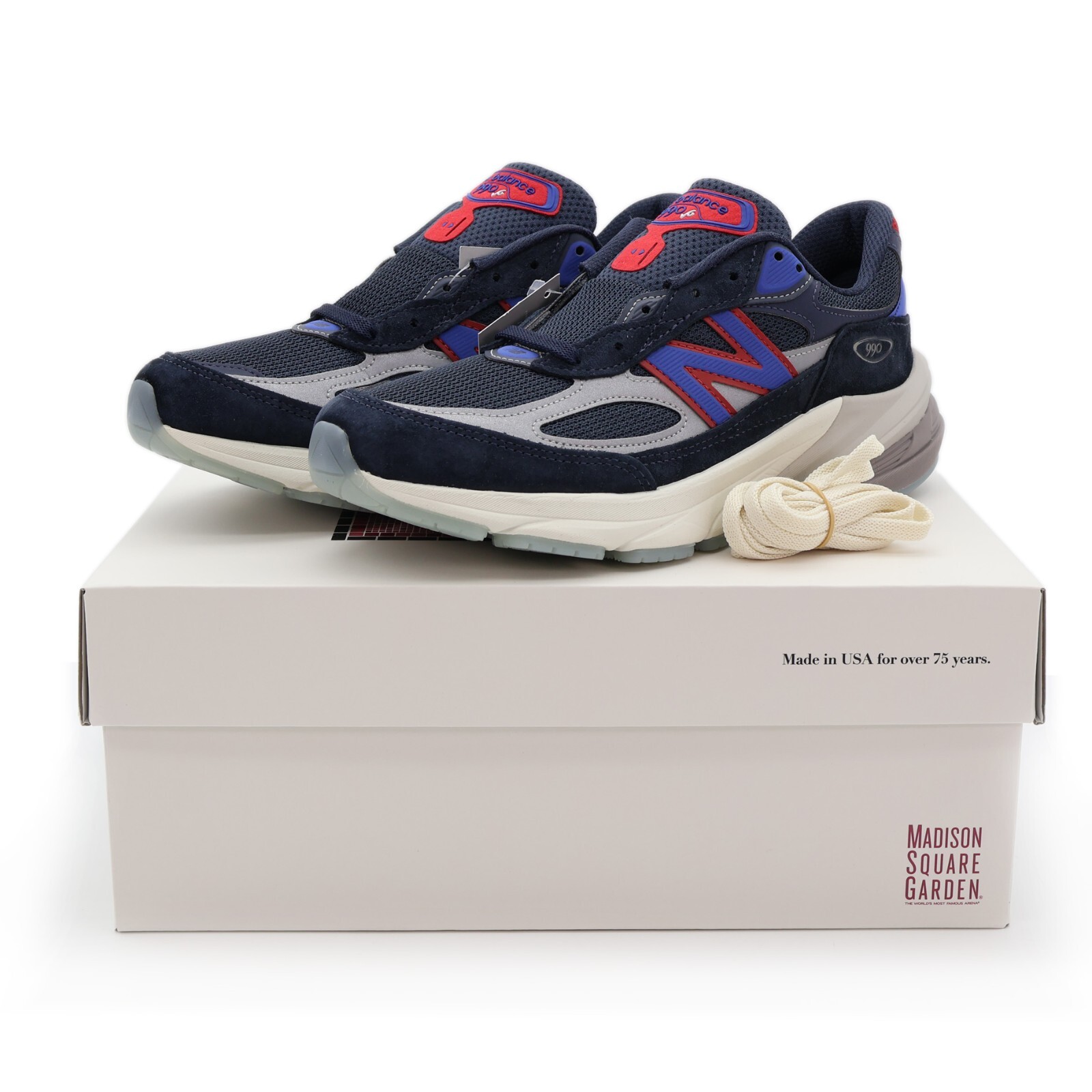 U990KR6 KITH New Balance 990V6 Ronnie Fieg & MSG Navy MiUSA U990KR6 KITH New Balance 990V6 Ronnie Fieg & MSG Navy MiUSA