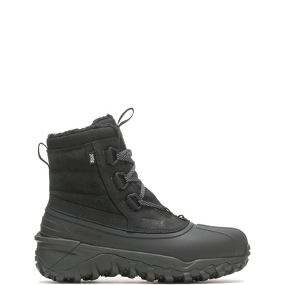 Мужские утепленные ботинки Wolverine Glacier Surge Black 8.5 EW Boot