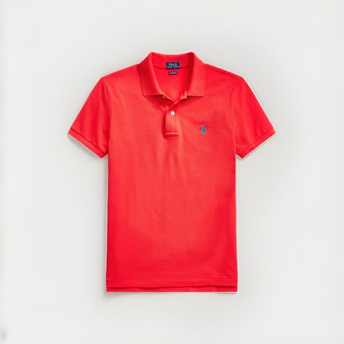 売れ筋商品|||ラルフローレン カットソー トップス レディース Women's Classic-Fit Mesh Polo Shirt Red $_12.JPG?set_id=880000500F