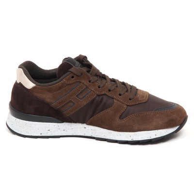 HOGAN E0620 SNEAKER UOMO BROWN HOGAN R261 SHOE MAN