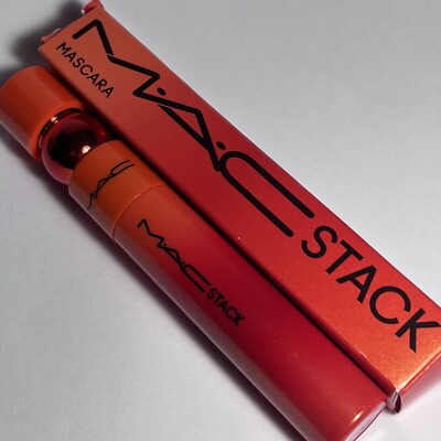 BNIB MAC *BLACK STACK* Mascara ~MACSTACK~ Volume + Length ~ Lunar New Year, LE