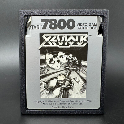 Xevious (Atari 7800) *GAME CARTRIDGE ONLY - TESTED* [2bl]