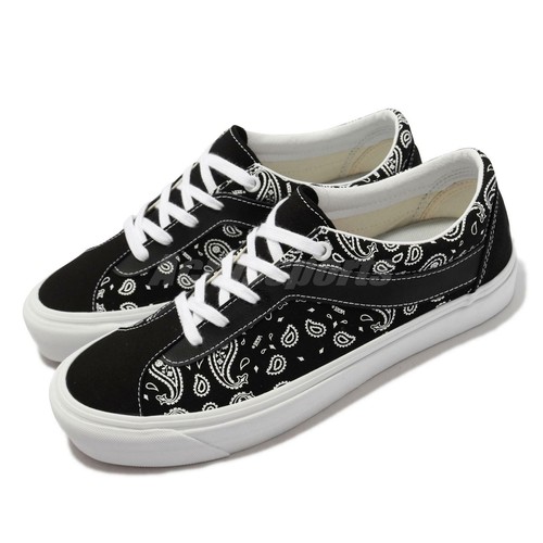 

Vans Bold Ni Canvas Paisley Black White Мужчины Унисекс Повседневный образ жизни VN0A3WLP42L, Черный, Bold Ni