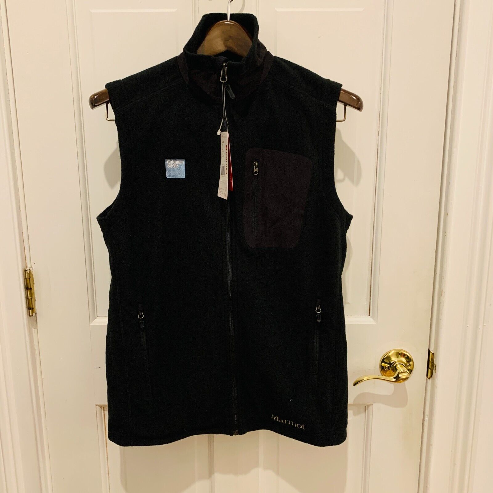 Marmot Vest X Goldman Sachs Mens Small Fleece Vest | eBay Marmot Vest X Goldman Sachs Mens Small Fleece Vest | eBay