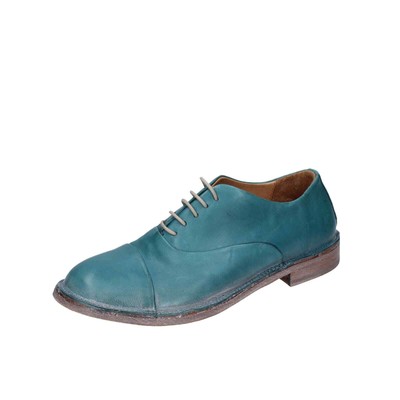 Chaussures Femme MOMA 37 Ue Classique Vert Cuir EZ856-37