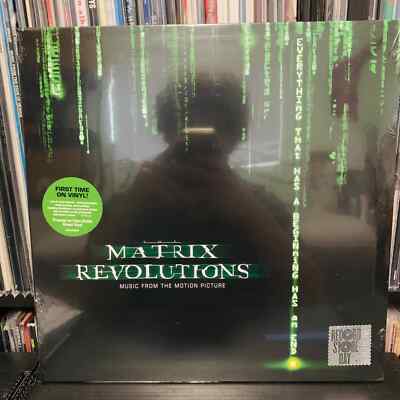 The Matrix Revolutions - Music From The Motion Picture RSD Green Vinyl LP NEW
