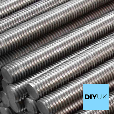 1m Fully Threaded Rod A2 Stainless Steel DIN 976 Stud Bolt M2-M24