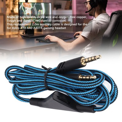 Ersatz-Audiokabel mit Inline-Lautstärkeregler und ohne Inline-Stummschaltung