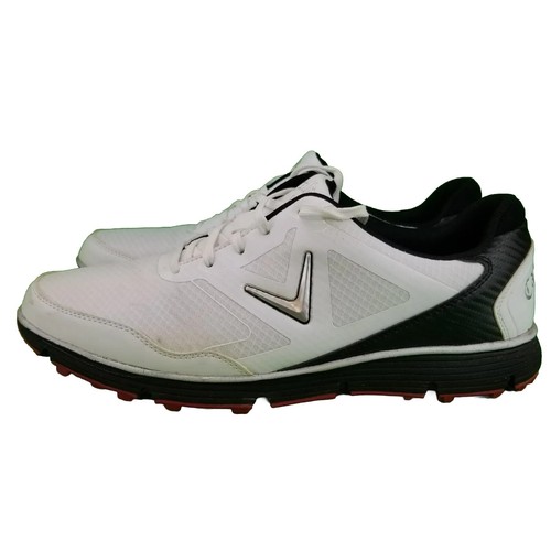 Callaway Balboa Vent Black & White Spikeless Golf Cleats CG1