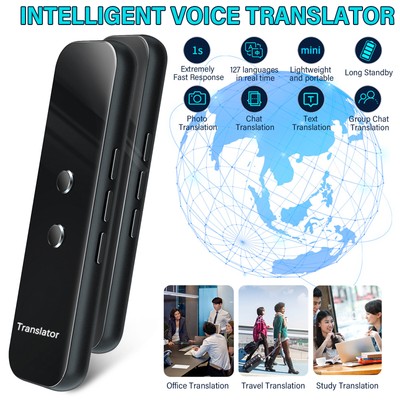 2024 Language Translator Device Real-time Smart Instant Voice 137+ Languages New