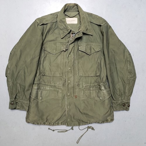 ジャケット・アウター 50s US ARMY M-51 Field Coat military Vtg 50s Korean War M-51 Jacket US Army Military Field Coat