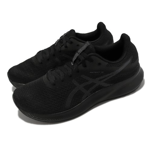 

Asics Patriot 13 Black Carrier Серые женские кроссовки для бега 1012B312-002, Черный, Patriot 13
