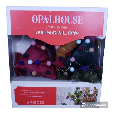 Opalhouse Designed w/ Jungalow Vase Filler Christmas Ornaments Trees NEW