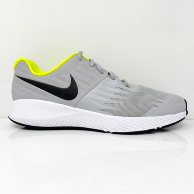 Nike Boys Star Runner 907254-002 Серые кроссовки для бега Размер 7 Y