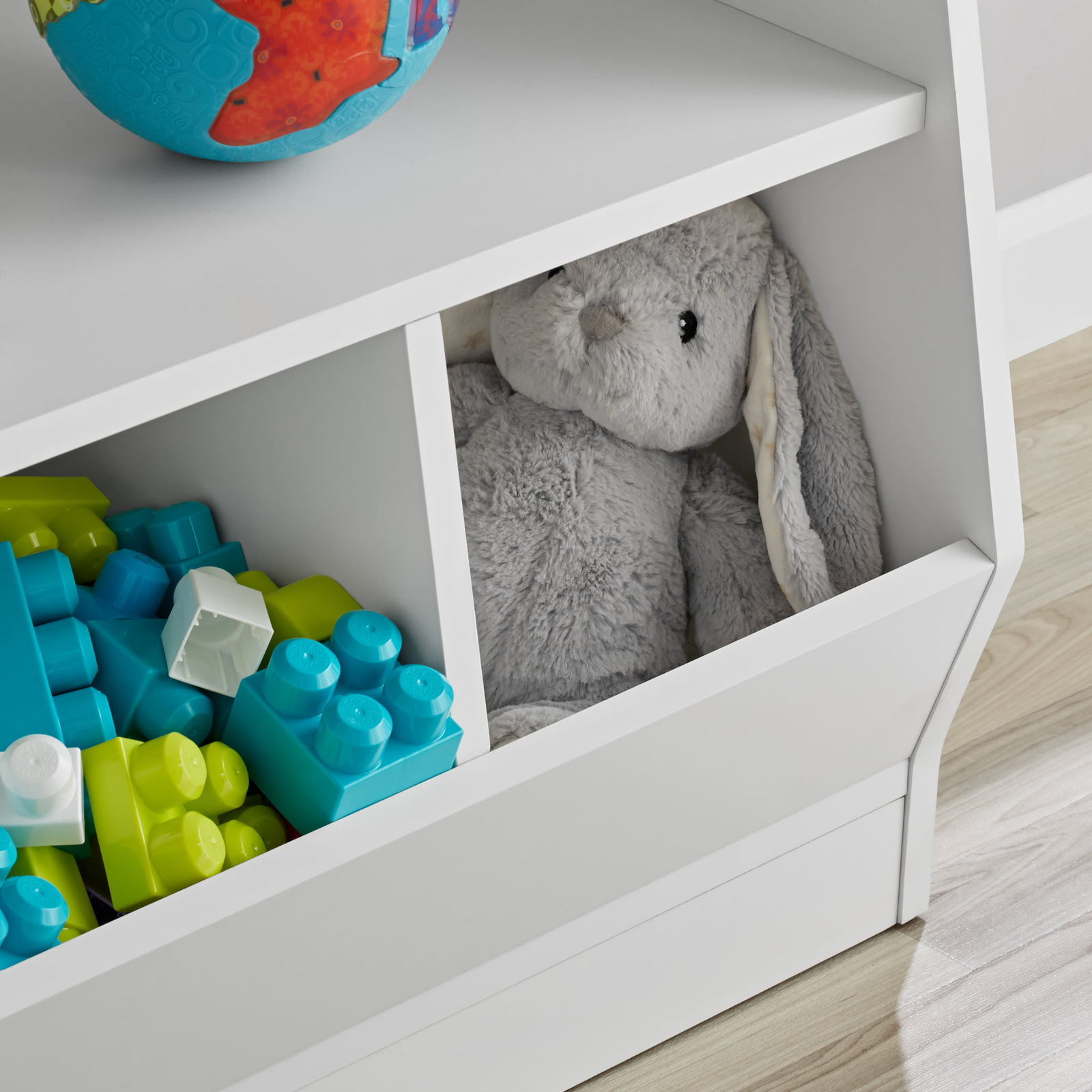 Toy Storage Rack Kids Bin Shelves Bookcase Organize Furniture Playroom Home New