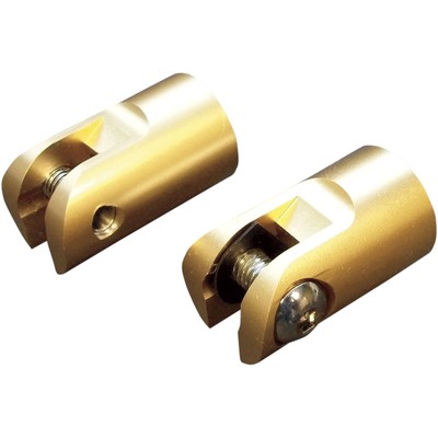 Accutronix Footpeg Mount - Brass FPMT450-5