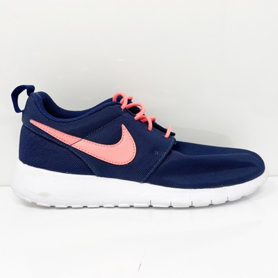 

Nike Boys Roshe One 599729-411 Синие кроссовки для бега Размер 4,5 Y, Синий, Roshe One