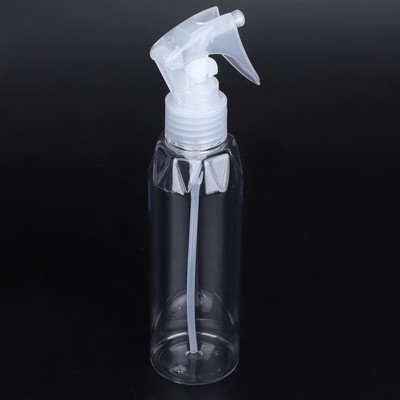 Clear Plastic Spray Bottle 200ml Refillable Reusable Empty Misting Liquid
