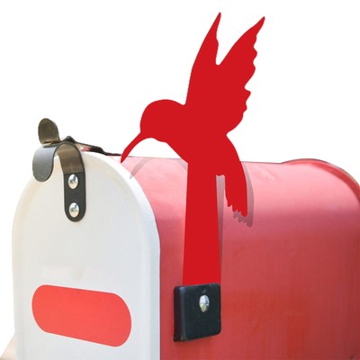  Acrylic Mailbox Flags Sunproof Bird Sign Eye-Catching Decors Bird Shaped Flag