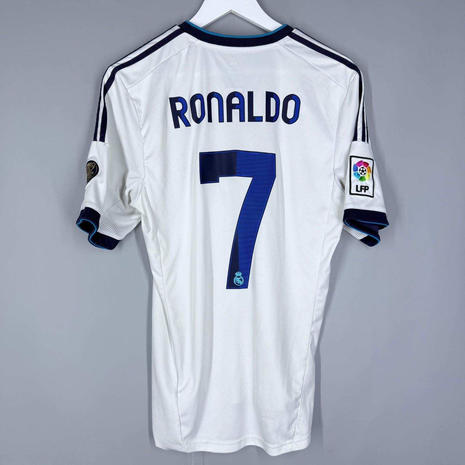 REAL MADRID 2012 2013 HOME FOOTBALL SHIRT JERSEY #7 RONALDO
