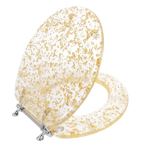 With Chrome Hinges, Gold Foil