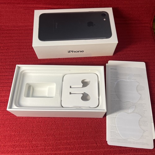 Apple iPhone 7 Plus Black 32GB BOX ONLY | eBay