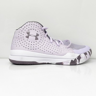 

Баскетбольные кроссовки Under Armour Boys Jet 2019 3022121-500 фиолетовые, размер 4,5 года, Фиолетовый, Jet 2019